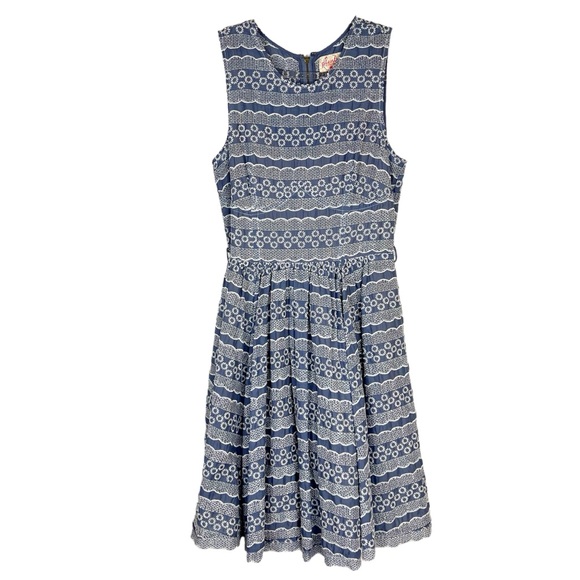 EUC RARE Anthropologie Plenty By Tracy Reese Mompos Eyelet Dress - Picture 3 of 11